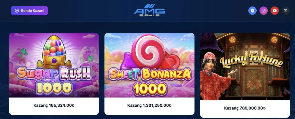 amgbahis kazançları